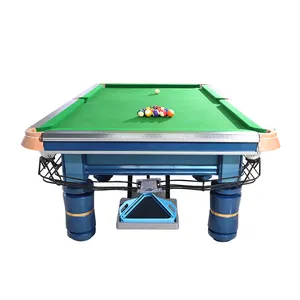 Mesa de billar de configuración superior de alta calidad, mesa de bolas de billar americana individual de 9 pies para Club de entretenimiento