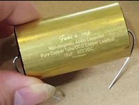 Condensateur à huile en tube de cuivre A-CAP allemand 630V 0.1UF 0.22UF 0.33UF 0.47UF 1UF 2.2UF 3.3UF 4.7UF 6.8UF 10UF 6.8UF
