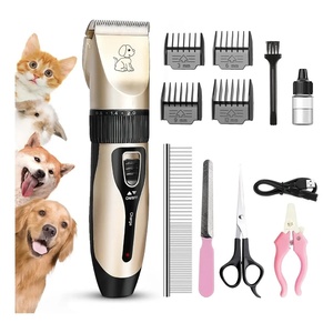 Electric Pet Clipper With Ceramic Blade 3 6 9 12 Mm Combs <b>For</b> <b>Dog</b> Cat <b>Grooming</b> <b>Kit</b> - Product Image 1