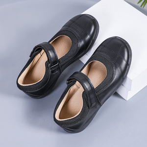 Precio de fábrica China al por mayor Niños Niña Zapatos de vestir Escuela Negro Escuela Niños Zapatos Mary Jane Zapatos - Product Image 1