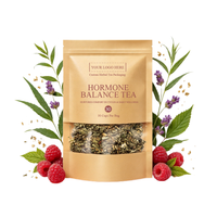Thé de Fertilité Marque Blanche pour Femmes – Soulagement SPM avec Feuille de Framboisier Rouge et Feuille d'Ortie – Sachet de Thé Naturel Sans Caféine pour Femmes
