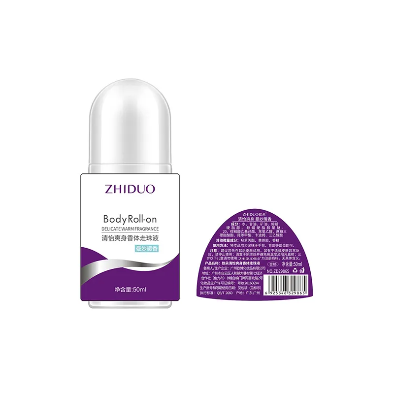 Zhizhiduo — déodorant naturel respirant, bâton de parfum et déodorant pour hommes et femmes, 24 h