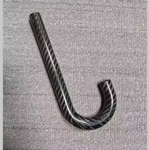 Para drones: brazo de fibra de carbono 3K moldeado por soplado/Tubos doblados/Mango (estructura de forma ligera) - Product Image 1