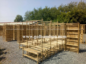 Mueble de Bambú 100% Natural, Estilo Europeo, Hecho a Mano, No Plegable, de Una Sola Pieza, para Interiores/Exteriores, Sala de Estar, Hogar - Product Image 5