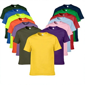 Groothandel op maat gemaakte, effen, premium katoenen, ademende, plus size unisex T-shirts met ronde hals en korte mouwen voor buitenactiviteiten - Product Image 3
