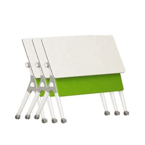 <span class=keywords><strong>Table</strong></span> et chaise d'étude pliantes bon marché en bois <span class=keywords><strong>de</strong></span> jambe en aluminium d'extérieur d'école pour des événements - Product Image 6