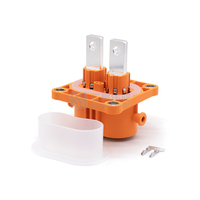 Connecteur d'alimentation et câble HVIL, 20 pièces, connecteurs de batterie 72V, 200a, 2 broches