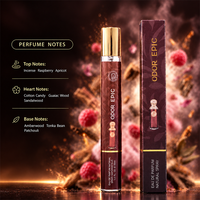 Parfum de luxe en gros 35ml, mini vaporisateur original pour femme, avec fragrance florale gourmande arabe, portable pour le voyage