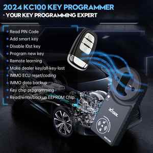 Lập Trình Viên khóa tự động xtool kc100 mới làm việc với các công cụ Chẩn đoán xtool immo ECU mã hóa thêm khóa học - Product Image 4