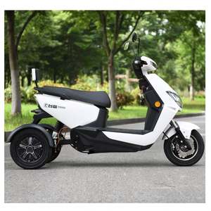Triciclo Eléctrico de Doble Motor y 125cc, Personalizado, 60V, 10 Pulgadas, Abierto, S25, con 3 Ruedas, Certificado CE, Triciclo de 3 Ruedas de 10 Pulgadas - Product Image 2