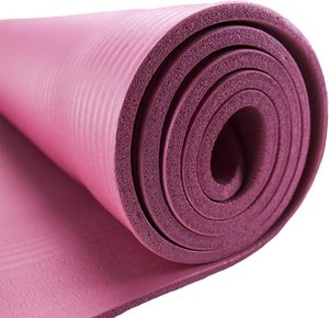 เสื่อโยคะหนาพิเศษ เป็นมิตรกับสิ่งแวดล้อม ทำจากวัสดุ NBR พร้อมสายสะพาย - Product Image 4