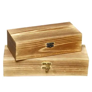 Home Storage Organizer Decorative Jewelry wood box with lid