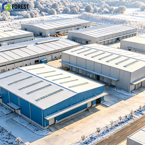 Parque Logístico de Estructura de Acero, Sistema de Construcción de Montaje Rápido, Ahorro de Energía, Impermeable, Almacenamiento en Racks, Panel Sándwich - Product Image 1