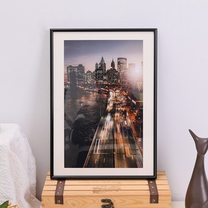 Oem 11x14 16x20 nhôm kim loại bức tranh hình ảnh khung hẹp vòng cong bề mặt nhà máy bán buôn - Product Image 6