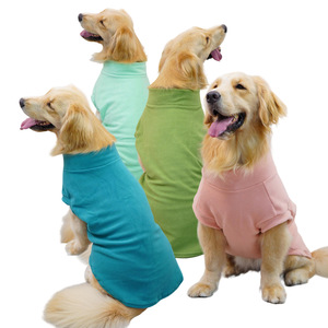 Fleece Sweatshirt For <b>Dogs</b> Lake Blue Warm Winter Autumn Large Breeds Pet Clothing - Product Image 3