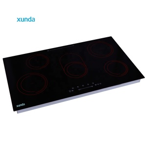 Cuisinières à infrarouge Xunda intégrées, vente en gros de cinq plaques à infrarouge, technologie avancée, cinq cuisinières électriques en <span class=keywords><strong>céramique</strong></span> - Product Image 3