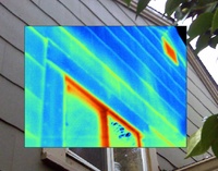 Détecteur de fuite d'eau bâtiment maisons voiture réparation mobile WiFi portable scanners infrarouges numériques caméra d'imagerie thermique