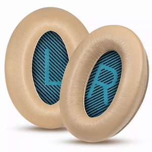 Coussinets d'oreille en cuir d'agneau pour casques antibruit <span class=keywords><strong>Bose</strong></span> QC35 QC25 QC15 AE2, coussinets d'oreille confortables - Product Image 3