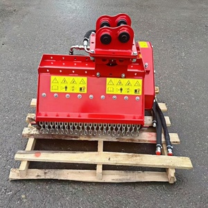 Broyeur à fléaux agricole haute performance de 600 mm pour excavatrice, avec moteur et pompe, pour mini-excavatrice de 0,8 à 2 tonnes, idéal pour usage domestique - Product Image 2