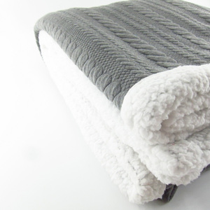 Lớp Không Khí Scuba Diving Vải Sherpa Lông Cừu Chăn Đôi <span class=keywords><strong>Layers</strong></span> Ấm Chăn Rắn Scuba Diving Chăn - Product Image 1