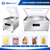 Machine de mise sous vide commerciale de type sur pied en acier inoxydable pour l'emballage alimentaire des produits secs, humides et liquides gras