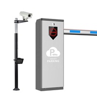 Caméra intelligente de reconnaissance de plaque d'immatriculation ALPR Anti-crash Barrière de flèche automatique Porte Système de barrière de stationnement de voiture