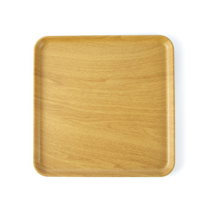 Double-sword round non-slip <b>tray</b>, wood grain Japanese-style <b>tray</b>, dessert <b>tray</b>, <b>tea</b> <b>tray</b>, sushi <b>tray</b>, sukiyaki, Japanese and - Product Image 5