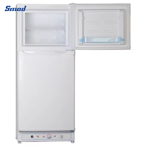 Smad 180 Liter Double Door Front-mounted Gas Powered <b>Refrigerator</b> Fridge for Ddg-185b1 Reversible Door Clear Balconies 180 - Product Image 3