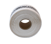 Cinta de Advertencia Subterránea Detectable de Acero Inoxidable (304/316) Personalizable, Duradera y No Adhesiva para Señalización Fácil de Usar