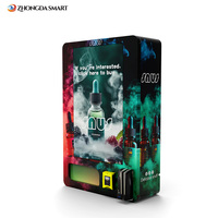 Máquina Expendedora de Tabaco Zhongda con Verificación de Edad, Pago con Efectivo y Tarjeta de Crédito, SDK, Montaje en Pared, Pantalla de 32 Pulgadas