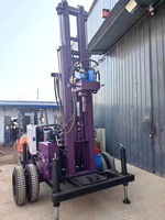 Vente Chaude RLD300 Foreuse Rotative sur Roues 78KW Moteur Diesel Hydraulique pour Forage Profond de Nappe Phréatique