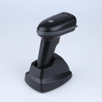 Scanner de codes-barres et de codes QR sans fil avec station de charge-Scanner de mise au point automatique 2.4GHz pour la vente au détail