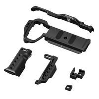 Support de fixation pour appareil photo en acier inoxydable/alliage d'aluminium usiné CNC Poyinco, vente en gros OEM pour Sony A7 IV
