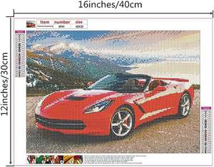 Paysage arbre broderie à la main diamant kit design décor à la maison 30x40 bricolage diamant peinture livraison directe - Product Image 2