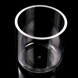 Pot en quartz transparent certifié CE UE, adapté aux canaux de cuisson et aux réacteurs. Les formes particulières sont acceptables. - Product Image 6