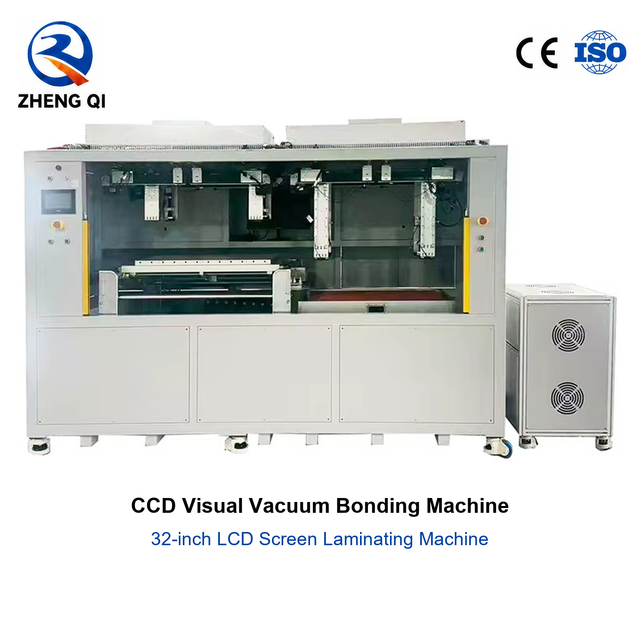 Zhenqi CCD Visual PLC Vacuum Bonding Machine 32 Inch LCD Screen Laminating Machine