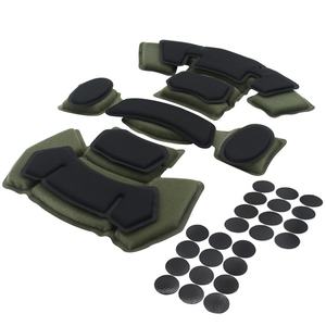 Système de doublure de casque tactique en mousse à mémoire de forme pour casques Dual Sport Fast MICH ACH EX, coussinet de protection interne pour la pratique du sport - Product Image 2