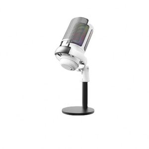 Factory Hot Sale Profesional Rofone Broadcast Youtube Usb Gaming Rgb Portable Microphone Mic With Desktop <b>Stand</b> - Product Image 1