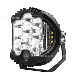 Three Sided <b>Led</b> <b>Work</b> <b>Light</b> 9-36V Dc Switch Control For Cars Off Road Vehicles Pickup Trucks Automotive Accessories - Product Image 1