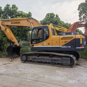 Excavatrice d'occasion originale Hyundai 220LC-9s bon marché pelleteuse d'occasion en vente - Product Image 1