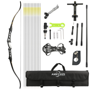 Bắn cung 66 "68" 70 "cạnh tranh <span class=keywords><strong>recurve</strong></span> cung bắn cung và mũi tên đặt gỡ xuống <span class=keywords><strong>recurve</strong></span> cung cho thực hành chụp cạnh tranh - Product Image 1