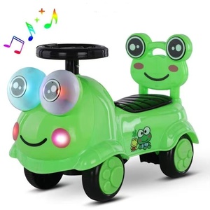 China Supply Günstiger Preis Vier Räder Schiebe wagen für Baby Kinder Kinder Fahrt auf Auto Baby Schaukel Auto Vier Räder Baby Walker zum Verkauf - Product Image 3