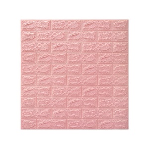 Adhesivo de <span class=keywords><strong>pared</strong></span> de piedra de espuma de diferentes colores de ladrillo, papel tapiz 3D, pegatinas de <span class=keywords><strong>pared</strong></span> para salón de belleza - Product Image 5
