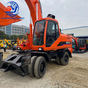 Excavadora de Ruedas Doosan DH210W-7 Reacondicionada, Motor DB58TIS de 115KW, Rendimiento Estable, Bajas Horas de Trabajo - Product Image 1
