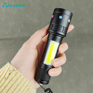 Không thấm nước hợp kim nhôm nhỏ Đèn pin Kính thiên văn <span class=keywords><strong>zoom</strong></span> <span class=keywords><strong>LED</strong></span> <span class=keywords><strong>Torch</strong></span> sạc pin phổ biến ngọn đuốc di động - Product Image 3