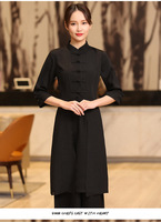 Classique Royal Tea House Uniforme Robe Restaurants Manteau Hôtel Serveur Serveuse Uniforme