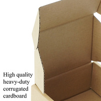 Boîtes d'expédition en carton ondulé kraft pliables, écologiques et recyclables, de haute qualité, en forme d'avion, découpées pour haut-parleurs de téléphone portable