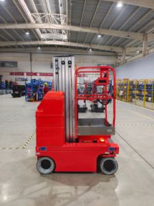 Venta de fábrica Mini 200kg 7m 9m 10m Boom Lift Plataforma de trabajo de elevación de mástil vertical autopropulsada - Product Image 4
