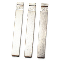 149 #   Lame de clé vierge HU162 compatible avec Xhorse VVDI KEYDIY KD pour remplacement de clés de voiture