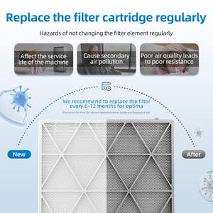 CFX-H1001เปลี่ยนไส้กรองเข้ากันได้กับเครื่องฟอกอากาศ <span class=keywords><strong>Samsung</strong></span> Cube H13 HEPA และตัวกรองถ่านกัมมันต์ - Product Image 3